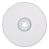 CD-R Recordable Disc, 700 MB/80 min, 52x, Spindle, White, 100/Pack - 94712
