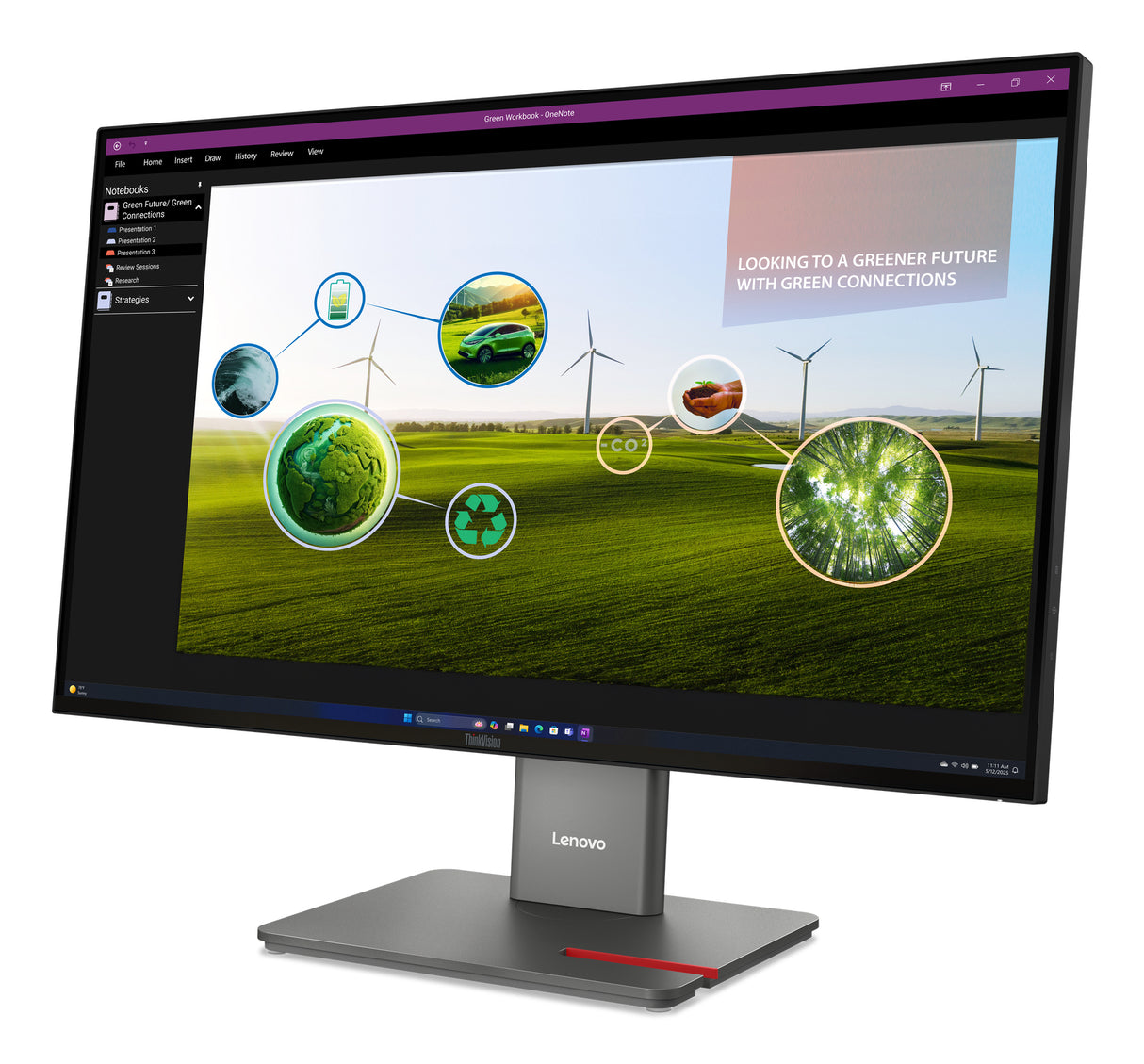 Lenovo ThinkVision P27Q-40 Monitor - 64A7GAR6UZ LENOVO