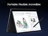 Samsung Galaxy Book5 Pro 360 Intel Core Ultra 7 258V Hybrid (2-in-1) 40.6 cm (16") Touchscreen WQXGA+ 32 GB LPDDR5x-SDRAM 1 TB SSD Wi-Fi 7 (802.11be) Windows 11 Pro Grey - NP964QHA-KG2US