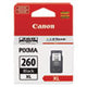 3706C001 (PG-260XL) High-Yield Ink, Black - 3706C001