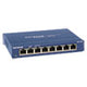 Unmanaged Gigabit Ethernet Switch, 16 Gbps Bandwidth, 192 KB Buffer, 8 Ports - GS108-400NAS