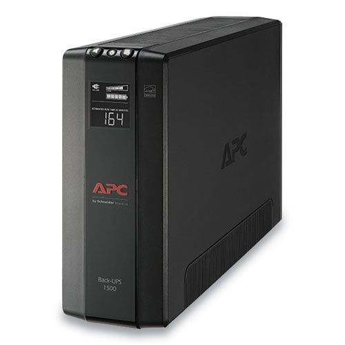 APC  Back-UPS PRO BX Series Compact Tower Battery Backup System, 10 Outlets, 1,500 VA, 789 J - BX1500M