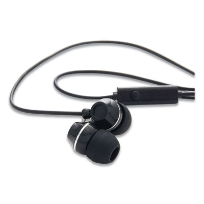 Stereo Earphones with Microphone, Black - 99774