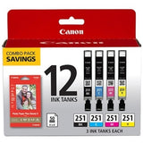 Canon 6513B010 ink cartridge Original Photo black, Photo cyan, Photo magenta, Black, Photo yellow - 6513B010