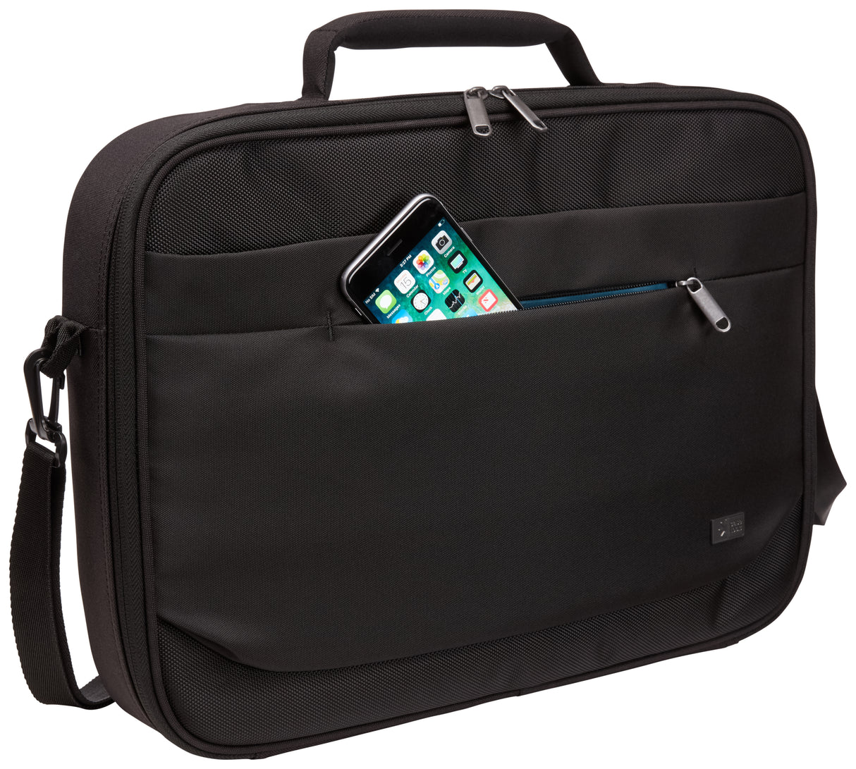 Case Logic Advantage ADVB-116 Black 39.6 cm (15.6") Messenger case - 3203990