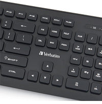 Verbatim 99793 keyboard Home RF Wireless + USB QWERTY English Black - 99793