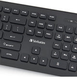 Verbatim 99793 keyboard Home RF Wireless + USB QWERTY English Black - 99793