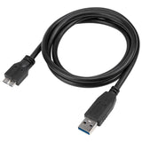 Targus ACC1004USZ USB cable USB 3.2 Gen 1 (3.1 Gen 1) 1 m USB A Micro-USB B Black - ACC1004USZ