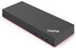 Lenovo 40AN0135US laptop dock/port replicator Wired Thunderbolt 3 Black, Red - 40AN0135US LENOVO