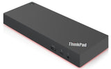 Lenovo 40AN0135US laptop dock/port replicator Wired Thunderbolt 3 Black, Red - 40AN0135US