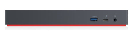 Lenovo 40AN0135US laptop dock/port replicator Wired Thunderbolt 3 Black, Red - 40AN0135US LENOVO