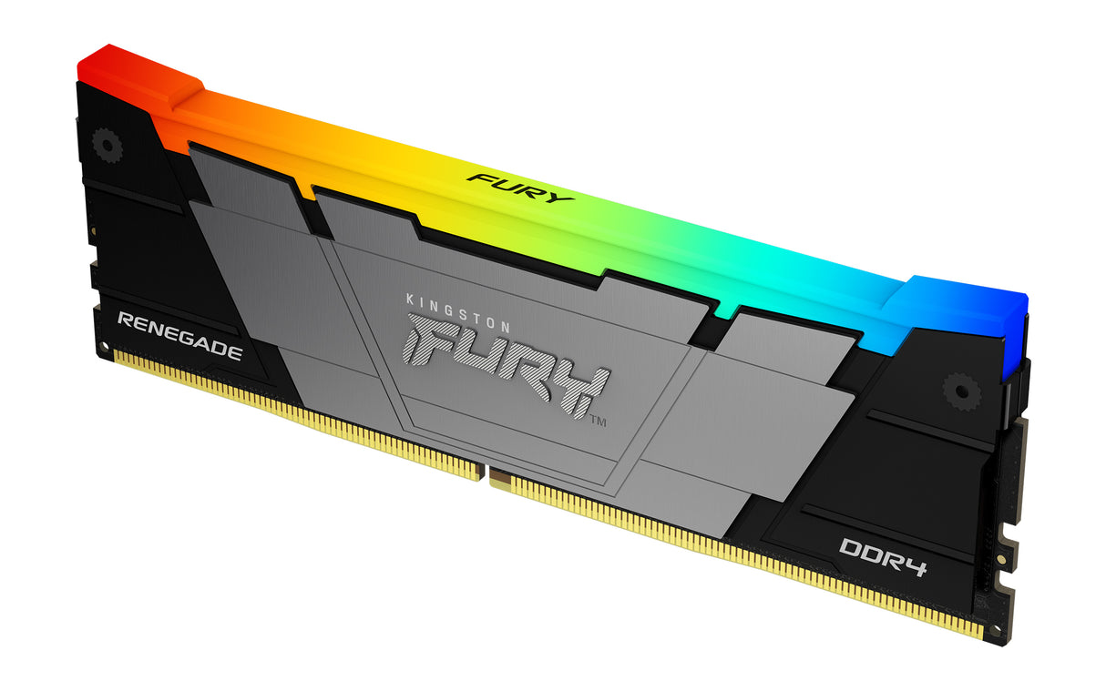 Kingston Technology FURY 256GB 3200MT/s DDR4 CL16 DIMM (Kit of 8) Renegade RGB - KF432C16RB2AK8/256