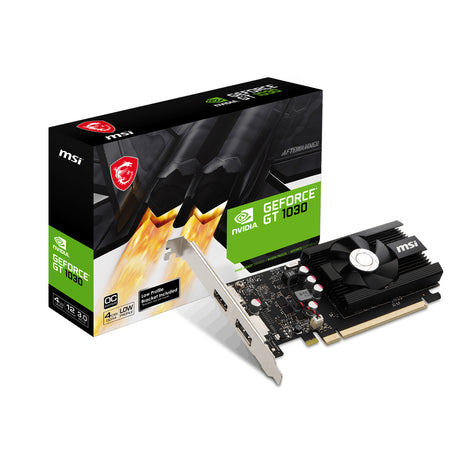 MSI GeForce GT 1030 4GD4 LP OC NVIDIA 4 GB GDDR4 - G103044PC MSI
