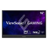Viewsonic VX1654 portable TV/monitor Portable monitor Black 39.6 cm (15.6") LED 1920 x 1080 pixels - VX1654