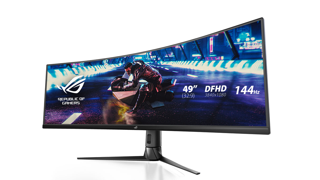 ASUS ROG Strix XG49VQ computer monitor 124.5 cm (49") 3840 x 1080 pixels UltraWide Full HD LED Black - XG49VQ ASUS