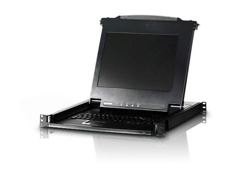 ATEN CL1000M rack console 43.2 cm (17") 1280 x 1024 pixels Black - CL1000M