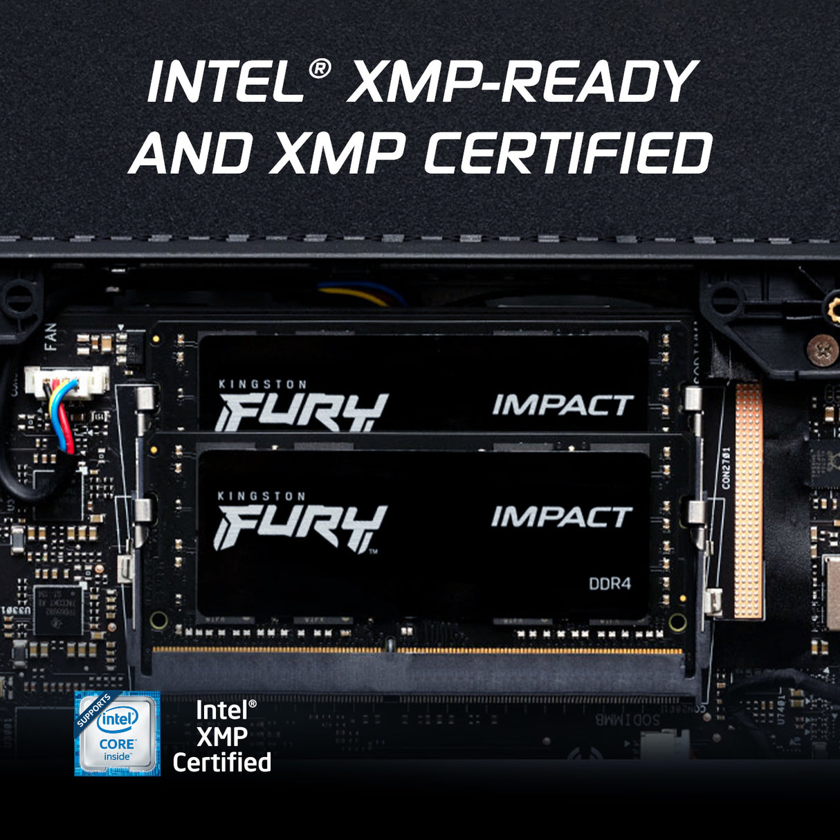 Kingston Technology FURY 16GB 3200MT/s DDR4 CL20 SODIMM Impact - KF432S20IB/16