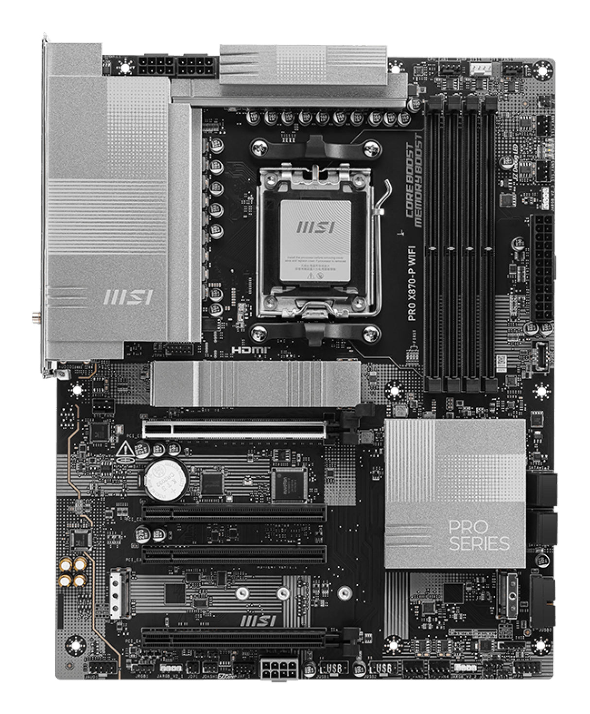 MSI PRO X870-P WIFI motherboard AMD X870 Socket AM5 ATX - X870PWIFI - eCommerce Business Prime