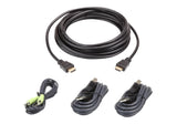 ATEN HDMI Secure KVM; 3M USB HDMI - 2L7D03UHX4 ATEN