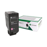74C00MG Return Program Toner, 3,000 Page-Yield, Magenta - 74C00MG