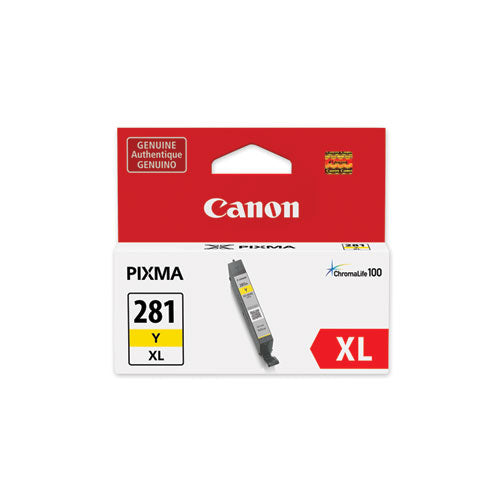 CANON  (CLI-281) ChromaLife100 Ink, Yellow - 2036C001