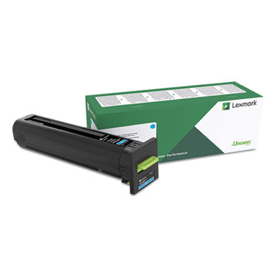 82K0HCG Return Program High-Yield Toner, 17,000 Page-Yield, Cyan - 82K0HCG