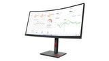 Lenovo ThinkVision T34w-30 LED display 86.4 cm (34") 3440 x 1440 pixels Wide Quad HD Black - 63D4ZAR1US