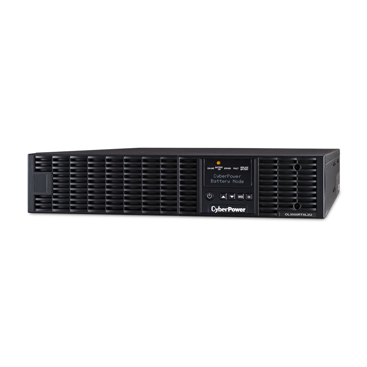 CyberPower OL3000RTXL2UN uninterruptible power supply (UPS) Double-conversion (Online) 3 kVA 2700 W 7 AC outlet(s) - OL3000RTXL2UN