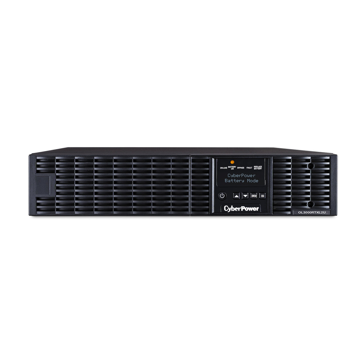 CyberPower OL3000RTXL2UN uninterruptible power supply (UPS) Double-conversion (Online) 3 kVA 2700 W 7 AC outlet(s) - OL3000RTXL2UN
