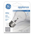 Incandescent A15 Light Bulb for Kitchen Appliances, 40 W, 120 V, Clear - 15206 C2G