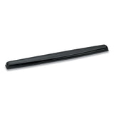 FELLOWES Gel Crystals Keyboard Wrist Rest, 18.5 x 2.25, Black - 9112201