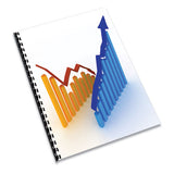 FELLOWES Expressions Classic Grain Texture Presentation Covers for Binding Systems, Paper, Round Cor - 52136