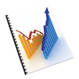 FELLOWES Expressions Linen Texture Presentation Covers for Binding Systems, Paper, Round Corners, 11 - 52113