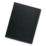 FELLOWES Expressions Linen Texture Presentation Covers for Binding Systems, Paper, Round Corners, 11 - 52115