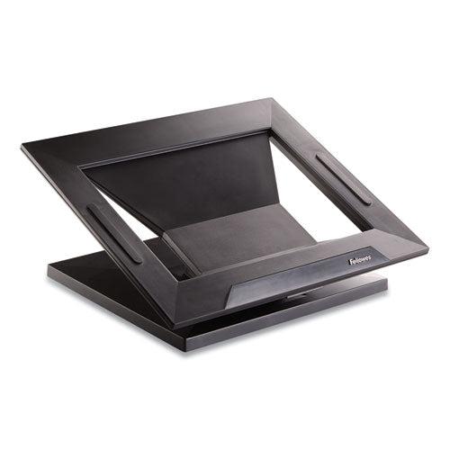 FELLOWES Designer Suites Laptop Riser, 13.19" x 11.19" x 4", Black Pearl, Supports 25 lbs - 8038401