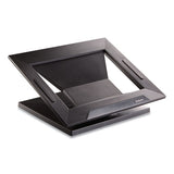 FELLOWES Designer Suites Laptop Riser, 13.19" x 11.19" x 4", Black Pearl, Supports 25 lbs - 8038401