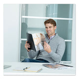 FELLOWES Crystals Transparent Presentation Covers for Binding Systems, Plastic, Round Corners, 11.25 - 52311