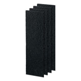 Carbon Filter for Fellowes 90 Air Purifiers, 4.37 x 16.37, 4/Pack - 9324001