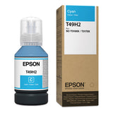 EPSON  (T49H) Ink Bottles, 140 mL, Cyan - T49H200
