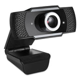CyberTrack H4 1080P HD USB Manual Focus Webcam with Microphone, 1920 Pixels x 1080 Pixels, 2.1 Mpixels, Black - CyberTrack H4