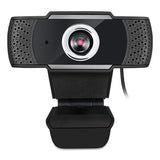 CyberTrack H4 1080P HD USB Manual Focus Webcam with Microphone, 1920 Pixels x 1080 Pixels, 2.1 Mpixels, Black - CyberTrack H4