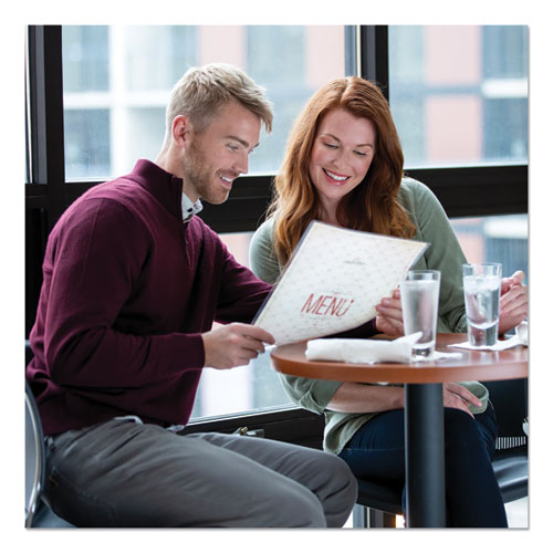 FELLOWES Laminating Pouches, 5 mil, 9" x 11.5", Gloss Clear, 100/Pack - 5743501