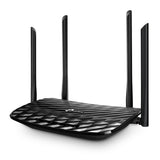 TP-Link AC1200 wireless router Gigabit Ethernet Dual-band (2.4 GHz / 5 GHz) Black - ARCHER A6