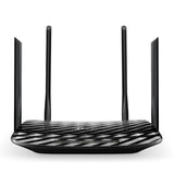 TP-Link AC1200 wireless router Gigabit Ethernet Dual-band (2.4 GHz / 5 GHz) Black - ARCHER A6