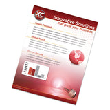 FELLOWES Laminating Pouches, 7 mil, 9" x 11.5", Gloss Clear, 100/Pack - 52041