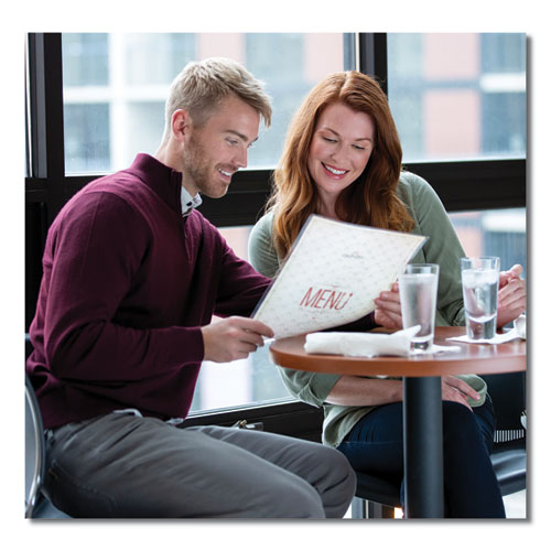 FELLOWES Laminating Pouches, 3 mil, 9" x 11.5", Gloss Clear, 100/Pack - 5743301