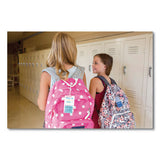 FELLOWES Laminating Pouches, 5 mil, 4.25" x 2.5", Gloss Clear, 50/Pack - 52034