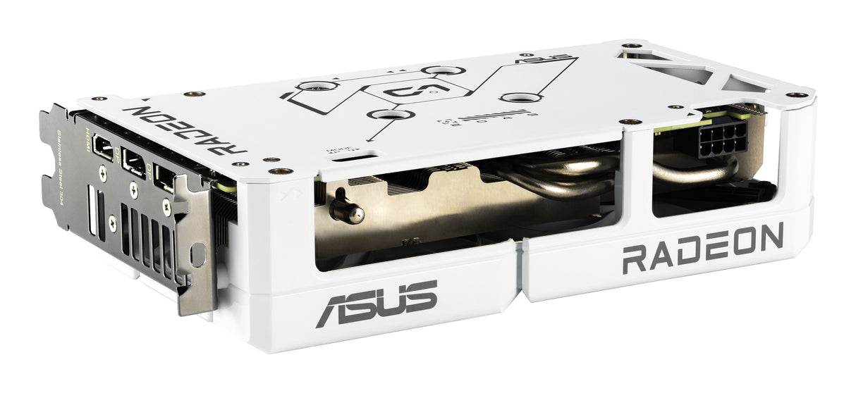 ASUS Dual -RX9060XT-16G-WHITE AMD Radeon RX 9060 XT 16 GB GDDR6 - DUAL-RX9060XT-16G-WHITE
