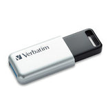 Verbatim Store 'n' Go Secure Pro USB flash drive 128 GB USB Type-A 3.2 Gen 1 (3.1 Gen 1) Black, Silver - 70057