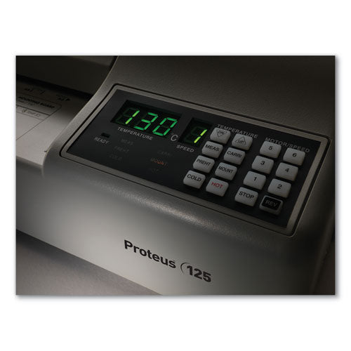 FELLOWES Proteus 125 Laminator, Six Rollers, 12" Max Document Width, 10 mil Max Document Thickness - 5709501